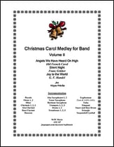 Christmas Carol Medley for Band, Volume II Concert Band sheet music cover